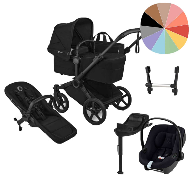 Bugaboo Donkey 6 Barnvagn + Aton B2
