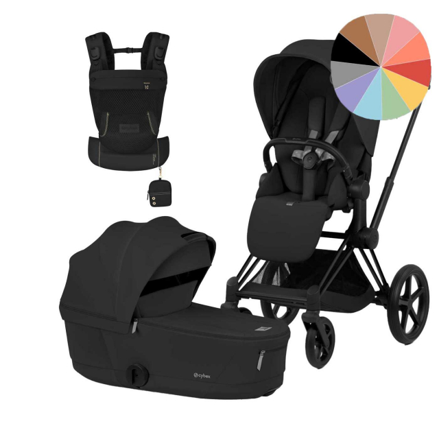 Cybex Priam Gen 5 + Laya Bärsele