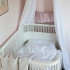 Mille Notti Bello Baby Påslakan Spjälsäng EKO Ljusrosa i gruppen Babytillbehör / Sova / Bäddset hos Bonti (999053724)