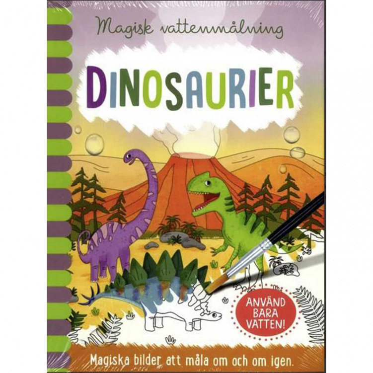 Magisk Vattenmålning Dinosaurier i gruppen Leksaker / Kreativitet & pyssel / Måla & Rita hos Bonti (B10857)