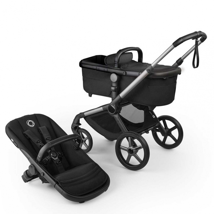 Bugaboo Fox 5 Renew Bas Barnvagn Graphite/Heritage Black i gruppen Barnvagnar / Varumärken / Bugaboo / Bugaboo Fox 5 hos Bonti (BUBO100052058)