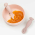 Done By Deer Pre-spoon Tiny Farm Powder 2-pack i gruppen Babytillbehör / Äta och mata / Bestick hos Bonti (DOBD1159041)