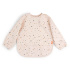 Done By Deer Haklapp med ärm Happy Dots Powder i gruppen Babytillbehör / Äta och mata / Haklappar hos Bonti (DOBD1323911)
