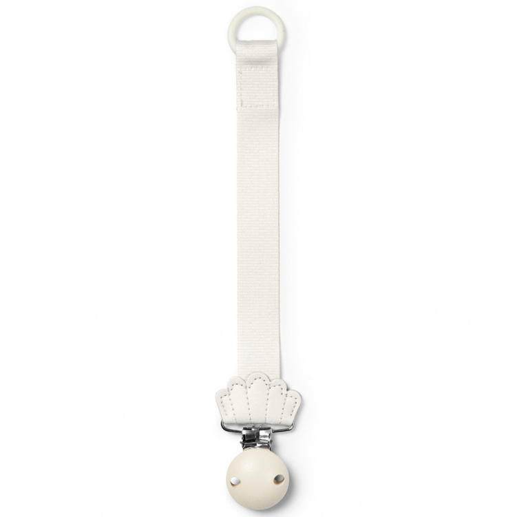 Elodie Napphållare Trä Vanilla White i gruppen Babytillbehör / Nappar och tillbehör / Napphållare hos Bonti (ELOD30155204102NA)