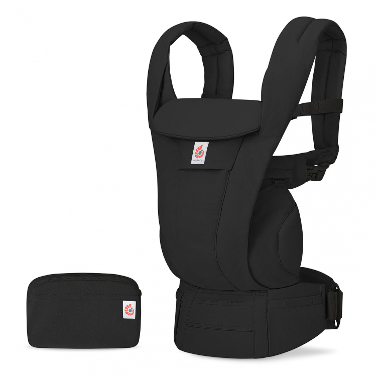 Ergobaby Bärsele Omni Deluxe Bomull Onyx Black i gruppen Babytillbehör / Bärselar / Ergobaby bärselar hos Bonti (ERBABCODCONYX)