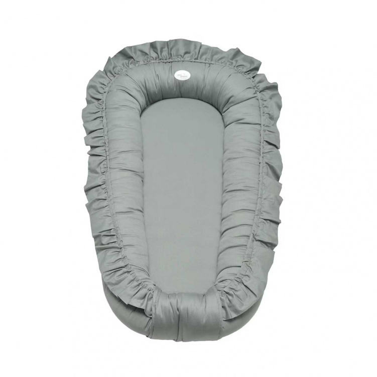 Mini Dreams Babynest Volang Grön i gruppen Babytillbehör / Sova / Babynest och sovstöd hos Bonti (MIDR2050-01)
