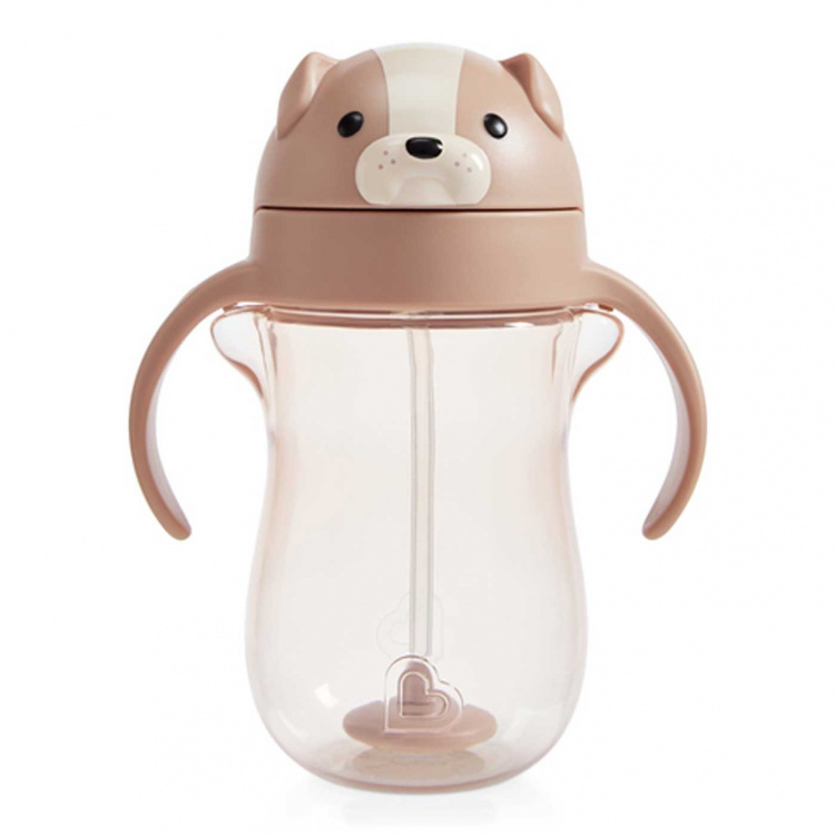 Munchkin Tip & Sip Sugrörsmugg Hund i gruppen Babytillbehör / Äta och mata / Muggar, flaskor och glas hos Bonti (MUNC90506)