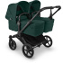 Bugaboo Donkey 6 Tvillingvagn Fern Green i gruppen Barnvagnar / Varumärken / Bugaboo / Bugaboo Donkey 6 hos Bonti (PKT-BGBDonkey612)