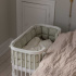 Sebra Bedisde Crib Classic White i gruppen Möbler och inredning / Sängar och tillbehör / Vaggor och sidosängar hos Bonti (SEBR200130066)
