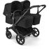 Bugaboo Donkey 6 Tvillingvagn + Otter Babyskydd + Bas i gruppen Barnvagnar / Varumärken / Bugaboo / Bugaboo Donkey 6 hos Bonti (SET-BGBD6TWNOTRBS)