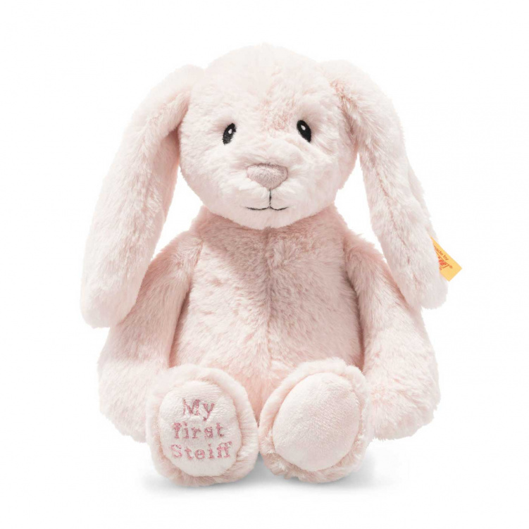 Steiff My First Steiff Hoppie Kanin Rosa i gruppen Leksaker / Gosedjur och snuttefiltar / Gosedjur hos Bonti (STEISF_242359)