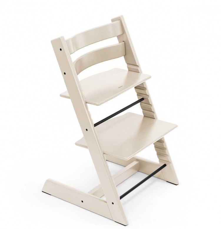 Stokke Tripp Trapp Stol Vanilla White i gruppen Babytillbehör hos Bonti (STOK100142)