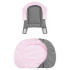 Stokke Nomi Dyna Grey Pink i gruppen Babytillbehör / Äta och mata / Matstolar och tillbehör hos Bonti (STOK625701)