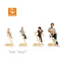 Stokke Paket Tripp Trapp Oak + Newborn set i gruppen Möbler och inredning / Matstolar och tillbehör / Stokke Tripp Trapp hos Bonti (STOPAK4)