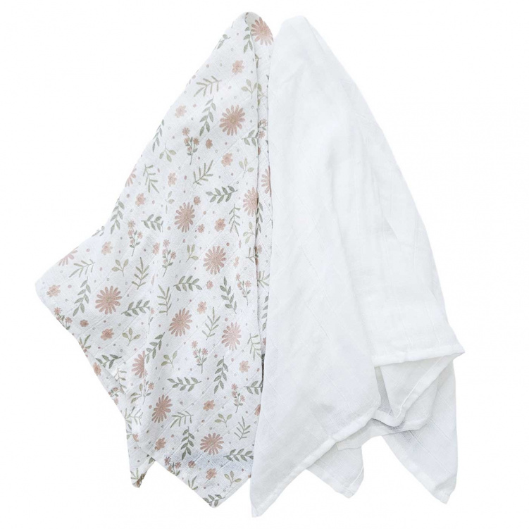 Summerville Muslinfilt 2-pack Blossom  i gruppen Babytillbehör / Sova / Bädda för sommartider hos Bonti (SUVI606272)